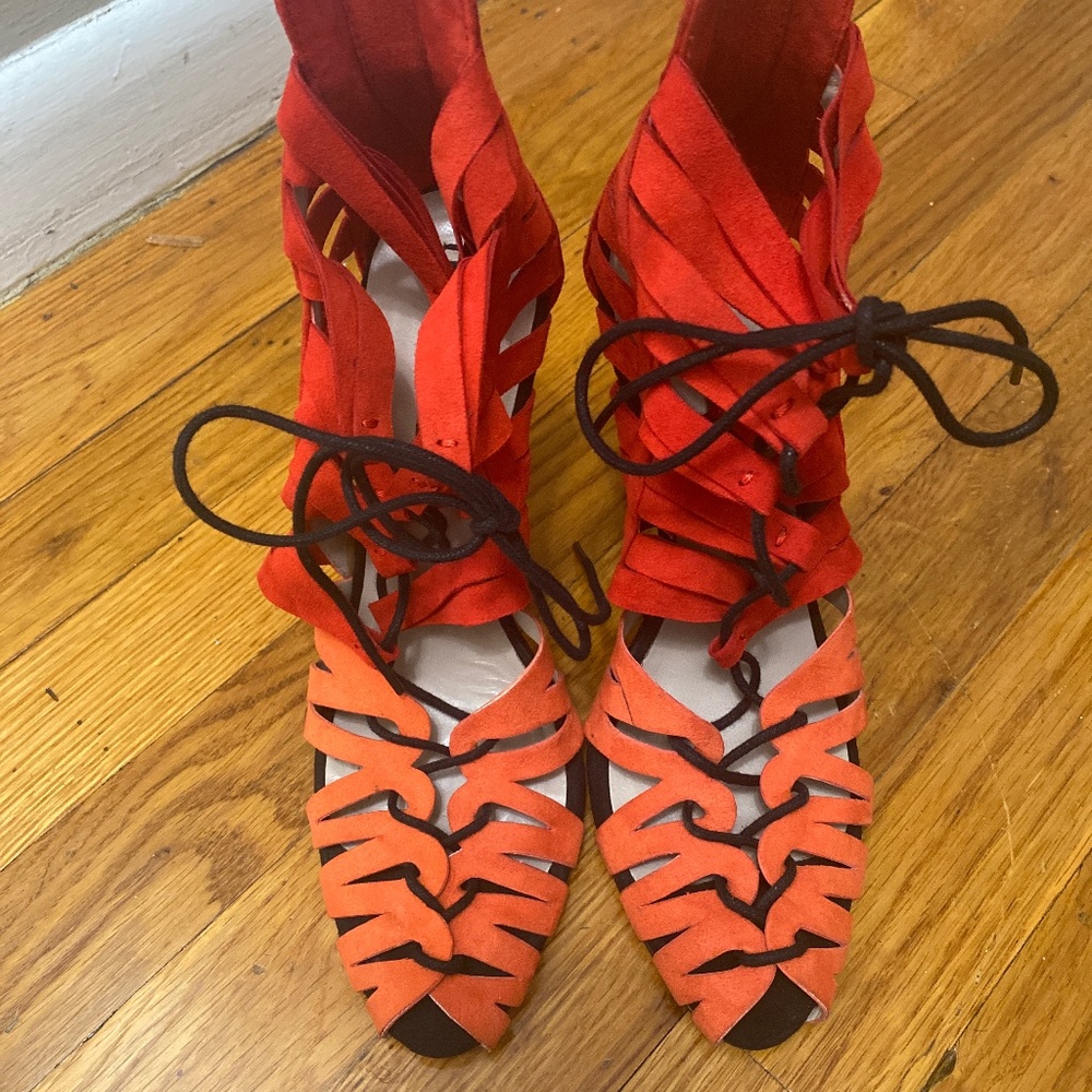 Red shoes